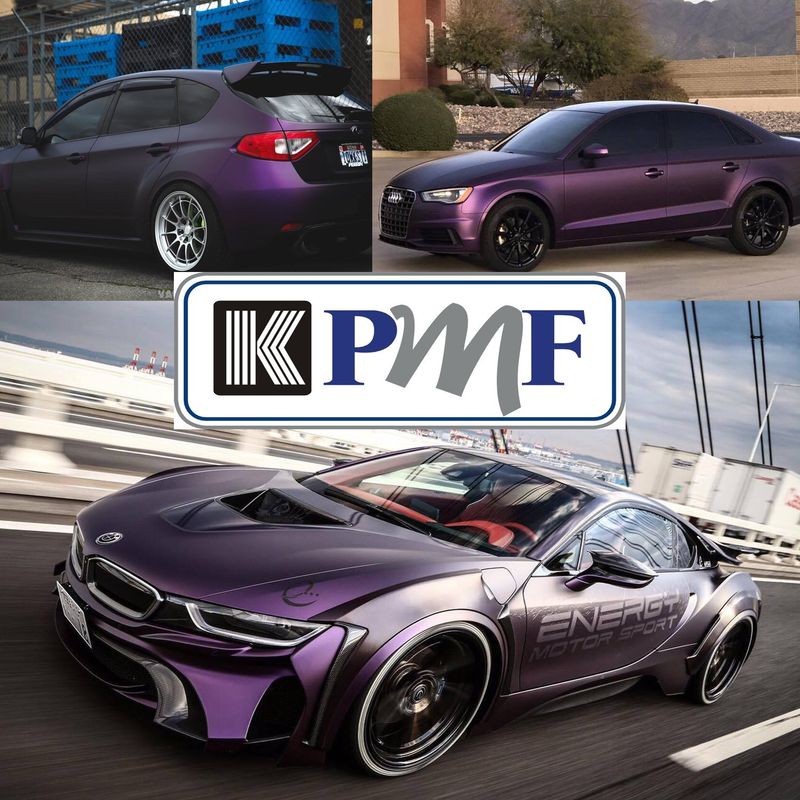 KPMF Matt Purple Black Iridescent K75565 Vinyl