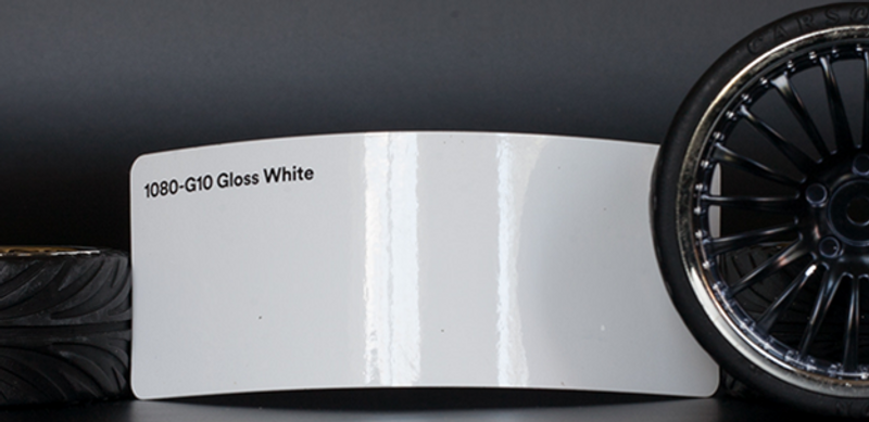 3M 2080-G10 Gloss White Vinyl