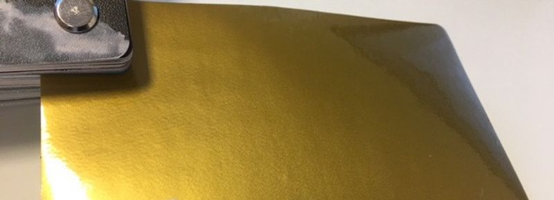 VN WRAP - BLANK GULD METALLIC VINYL