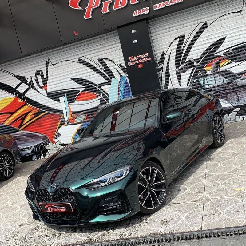 TeckWrap HM07-HD Gloss Green Black