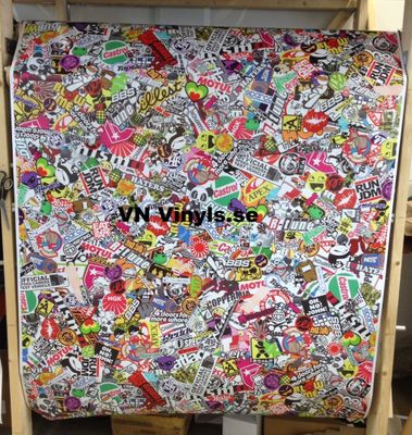 VN WRAP - STICKERBOMB VINYL MODELL 3