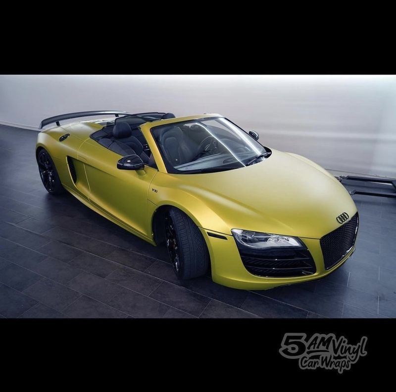 KPMF Matt Iced Yellow Titanium K75534 Vinyl