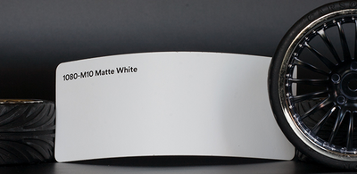 3M 2080-M10 Matte White Vinyl