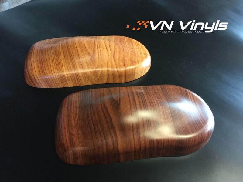 VN WRAP - MÖRK BRUN TRÄVINYL