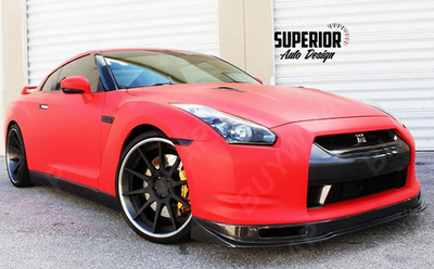 3M 2080-M13 Matte HotRod Red Vinyl