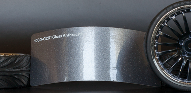 3M 2080-G201 Metallic Gloss Anthracite Vinyl