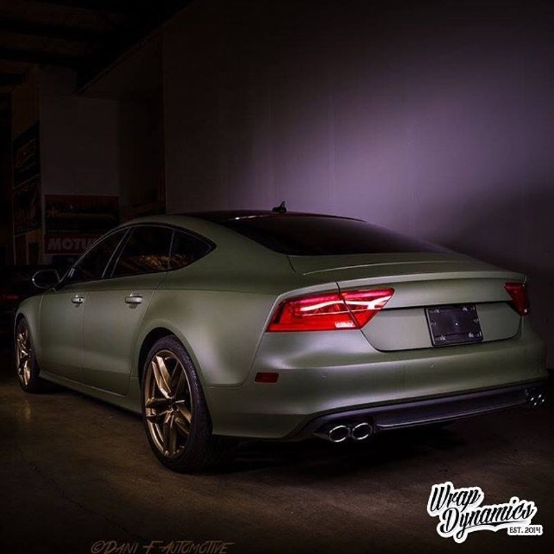 3M 2080-M26 Matte Military Green Vinyl