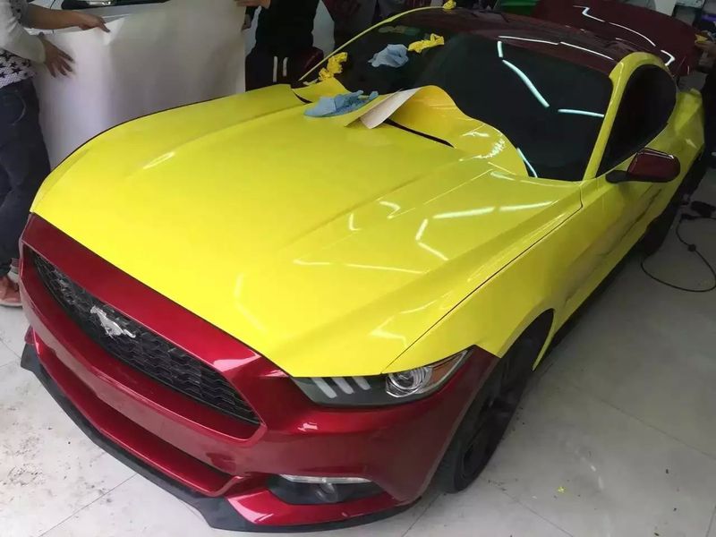 VN WRAP - BLANK GUL VINYL
