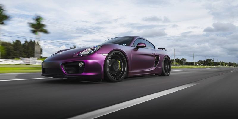 KPMF Matt Purple Black Iridescent K75565 Vinyl