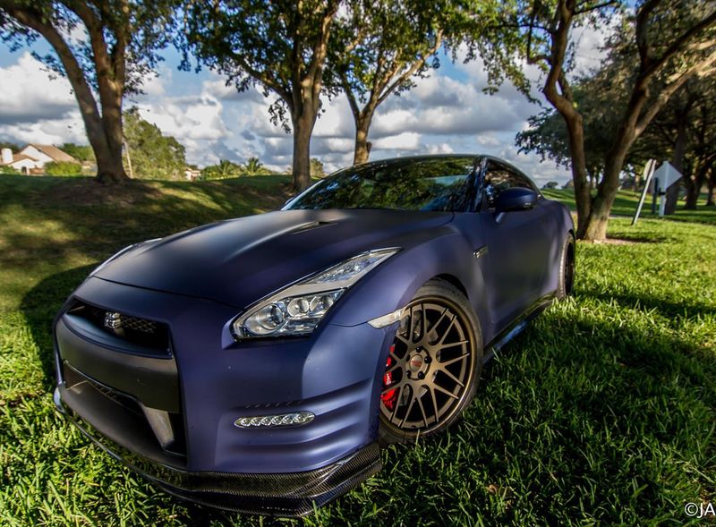 Avery Matte Metallic Night Blue