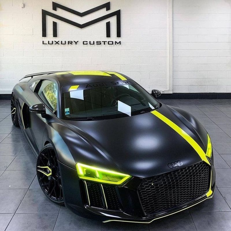 Neon Gul Stripes - Premium