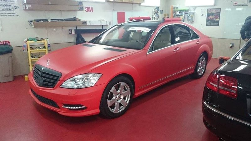 3M 2080-M13 Matte HotRod Red Vinyl
