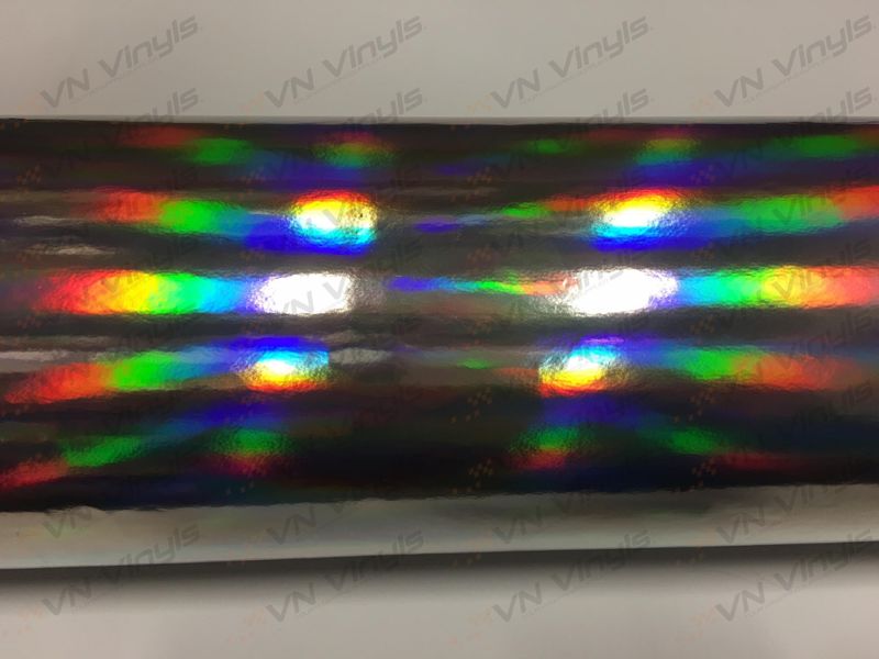 VN WRAP - SILVER HOLOGRAFISK KROM VINYL