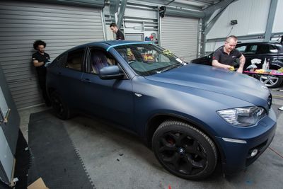 3M 2080-M27 Matte Indigo Vinyl