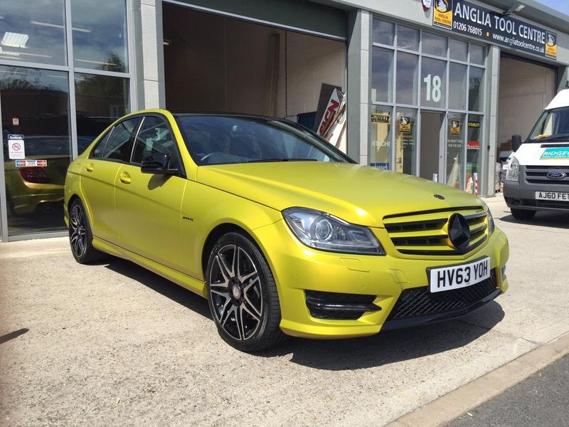 3M 2080-S335 Satin Metallic Bitter Yellow Vinyl
