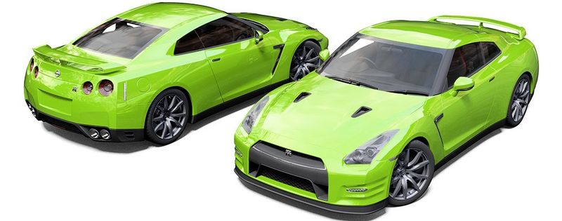 Avery Gloss Lime Green