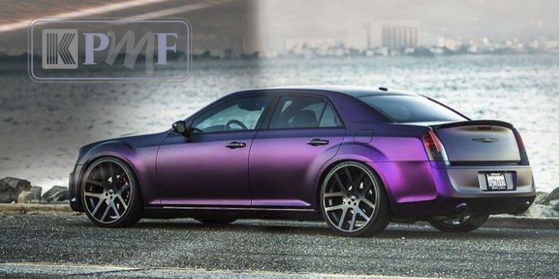 KPMF Matt Purple Black Iridescent K75565 Vinyl