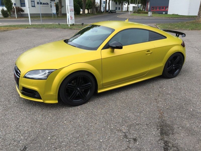 3M 2080-S335 Satin Metallic Bitter Yellow Vinyl