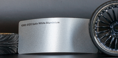 3M 2080-S120 Satin White Aluminium Vinyl