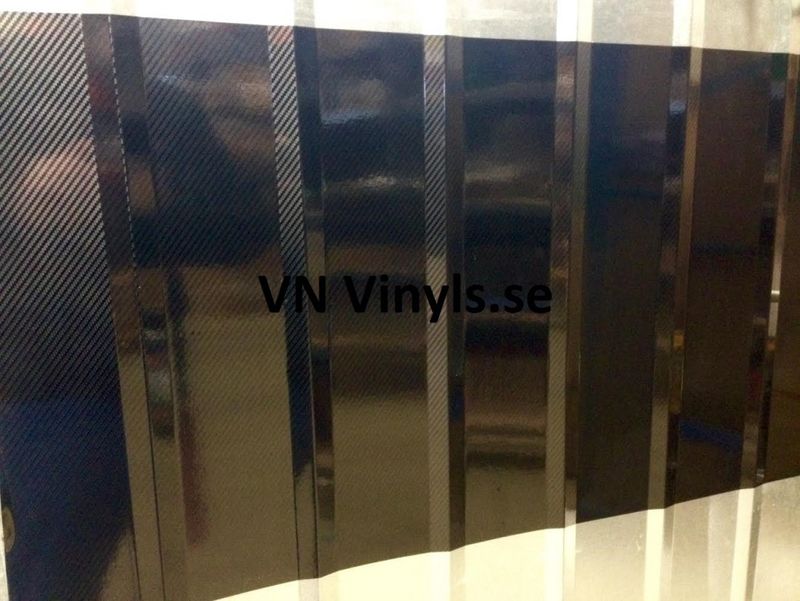 VN WRAP - 5D KOLFIBER VINYL - HÖGBLANK