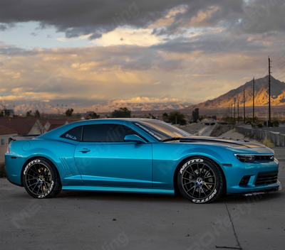 3M 2080-G356 Metallic Gloss Atomic Teal Vinyl