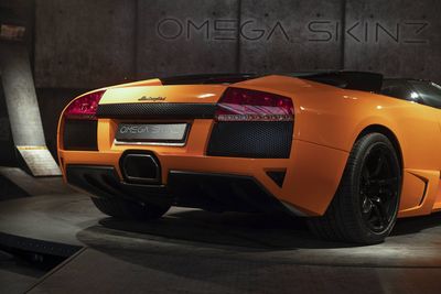 OMEGA SKINZ OS-781 Vortex Orange Vinyl