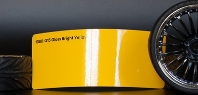 3M 2080-G15 Gloss Bright Yellow Vinyl