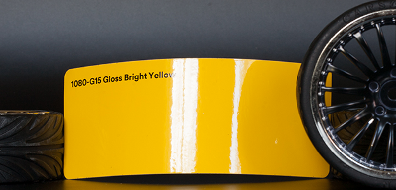 3M 2080-G15 Gloss Bright Yellow Vinyl