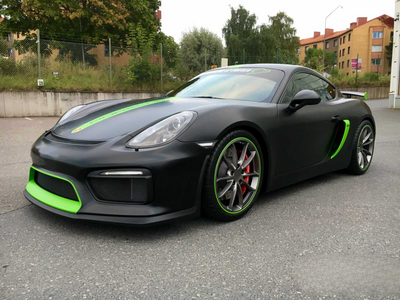 Neon Grön Stripes - Premium