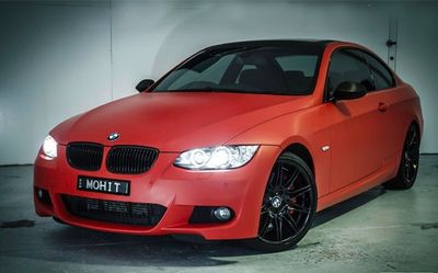 3M 2080-S363 Satin Smoldering Red Vinyl