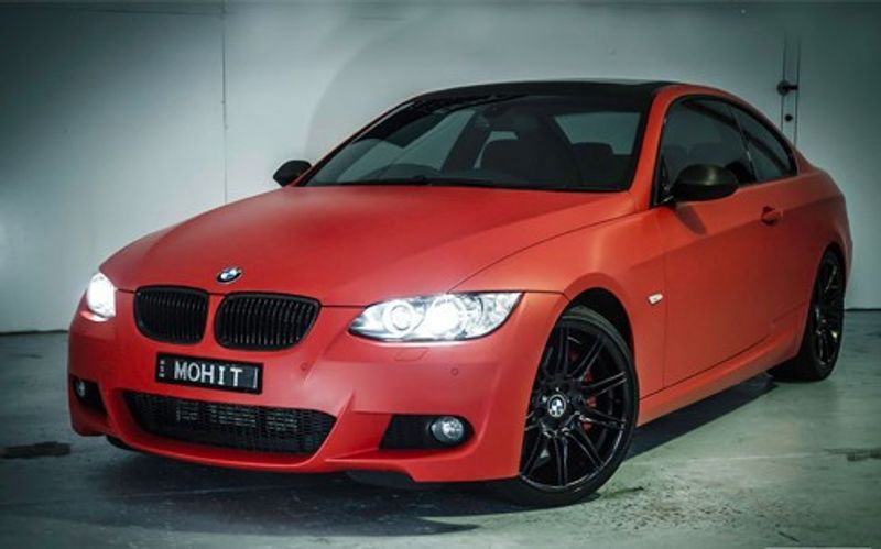 3M 2080-S363 Satin Smoldering Red Vinyl