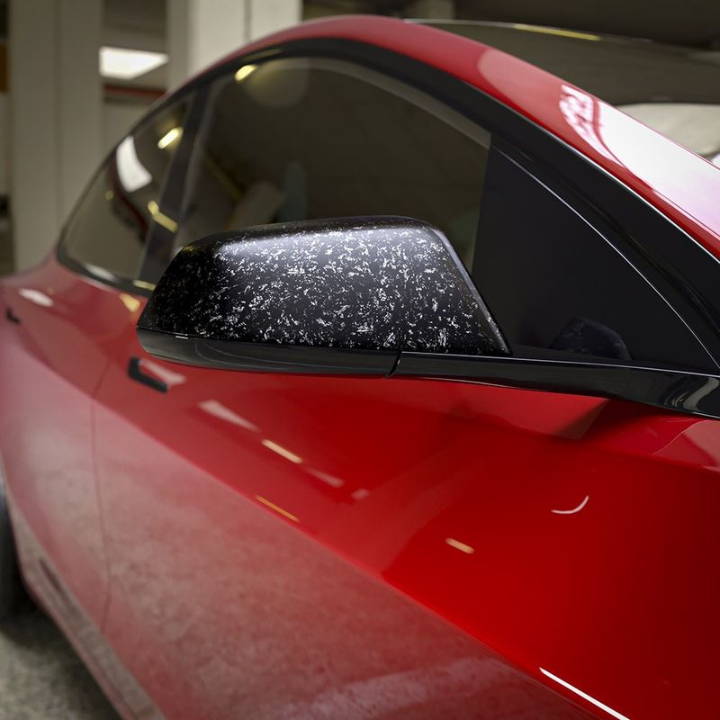 TeckWrap RCF09M Matte Dark Forged Carbon