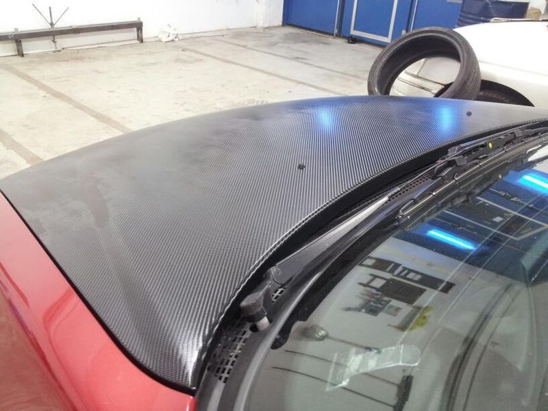 VN WRAP - 4D KOLFIBER SVART VINYL