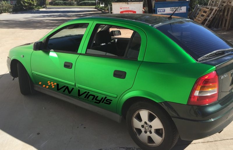 VN WRAP - MATTE METALLIC GREEN VINYL