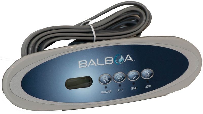 Balboa Styrpanel VL260 - Blower, Jets, Temp, Light - 53777