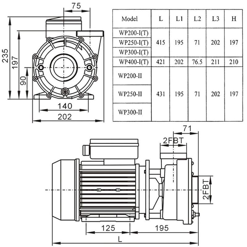 LX Whirlpool WP250-II