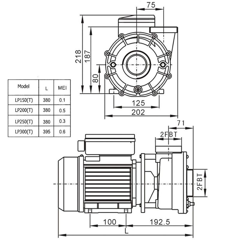 LX Whirlpool LP250