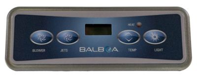 Balboa Styrpanel VL401 - Blower, Jets, Temp, Light - 54094