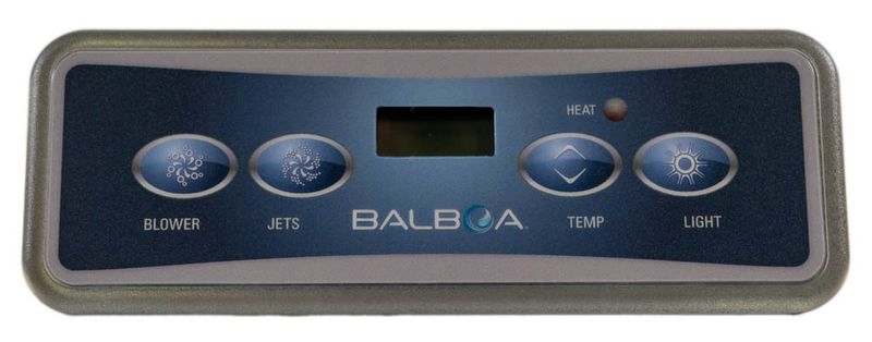 Balboa Styrpanel VL401 - Blower, Jets, Temp, Light - 54094