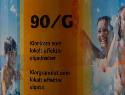 Melpool Klor, granulat, 90% tillgängligt klor, trikloroisocyanursyra, TCCA