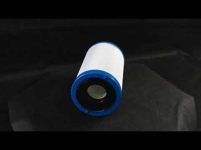 Spa Filter L 210 mm; YD 125 mm; Earth Spa filter; Twist-lock