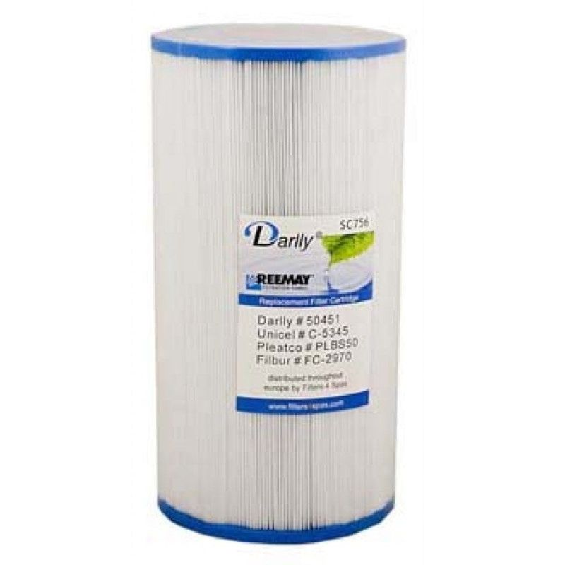 Spa Filter L 255 mm; YD 135 mm; SC756 (Darlly)