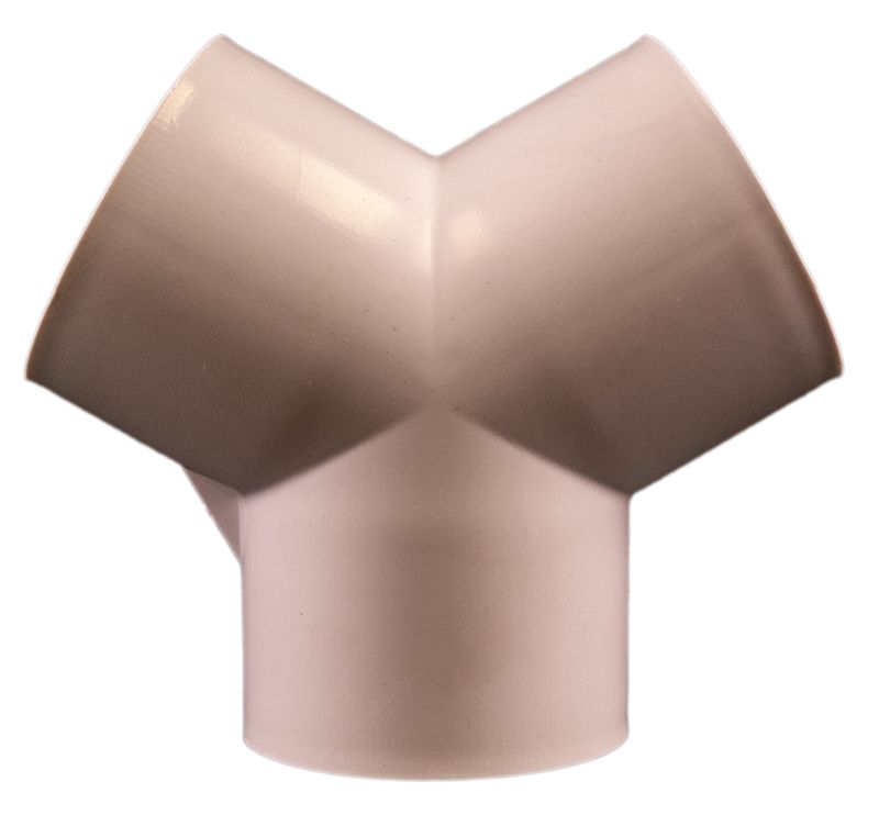 Koppling 2 tum Y-kors (120 grader) ho-ho-ho