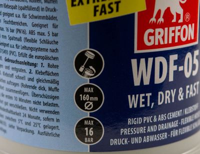 Griffon PVC lim WDF-05 250ml