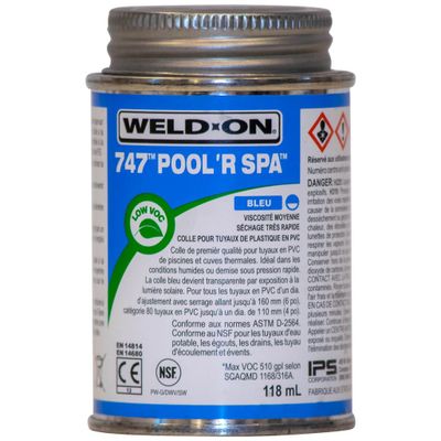 Weld-On 747 Pool 'R Spa - Lim 118 ml