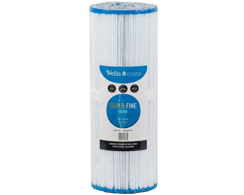 Spa Filter 337 x 124 white (no thread)