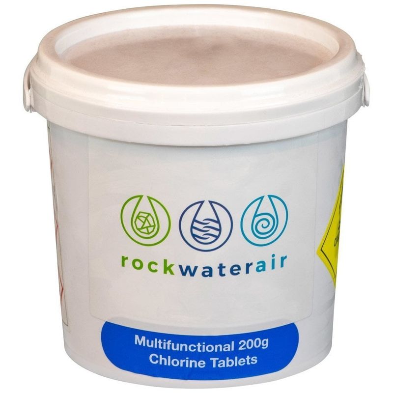 RWA (Rock Water Air) Klortabletter 200g, multifunktionella, 2kg