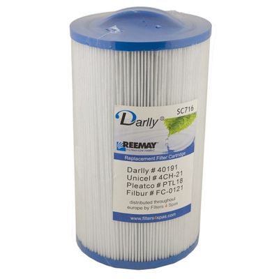 Spa Filter L 203 mm; YD 117 mm; SC716 (Darlly)