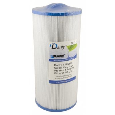 Spa Filter L 248 mm; YD 117 mm; SC717 (Darlly)