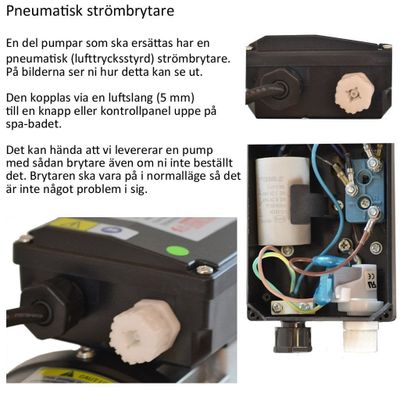 LX Whirlpool STP100 Pool pump, 1.0hk, 1-fas